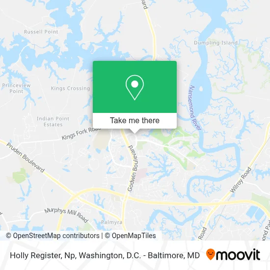 Holly Register, Np map