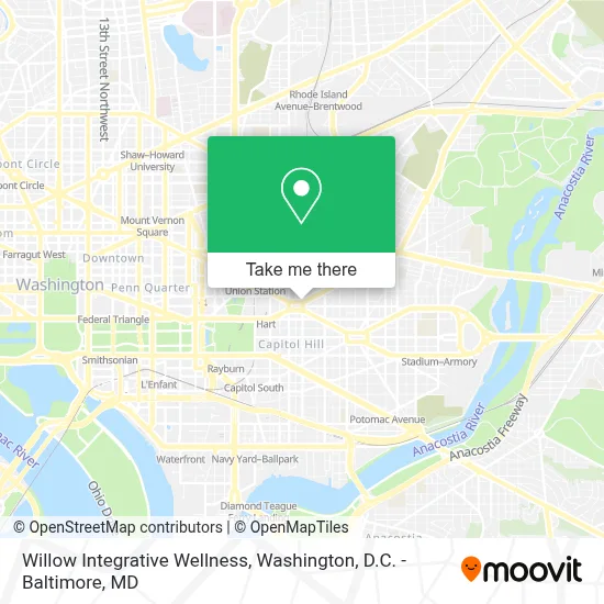 Willow Integrative Wellness map