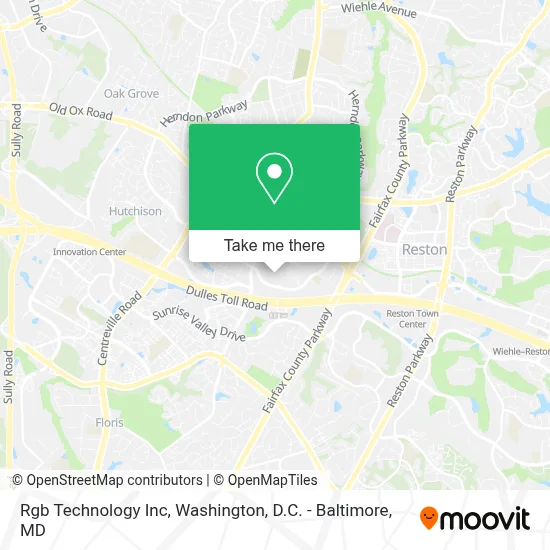 Rgb Technology Inc map