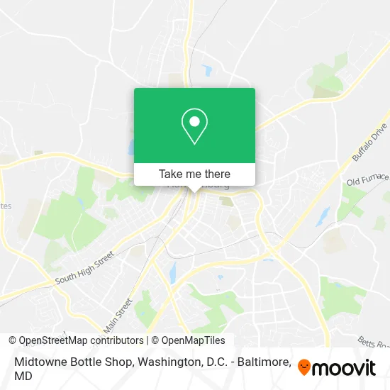 Midtowne Bottle Shop map