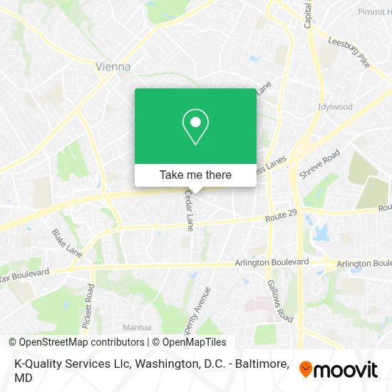K-Quality Services Llc map