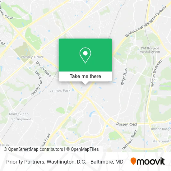 Priority Partners map