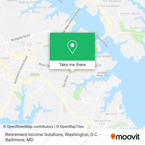 Retirement Income Solutions map