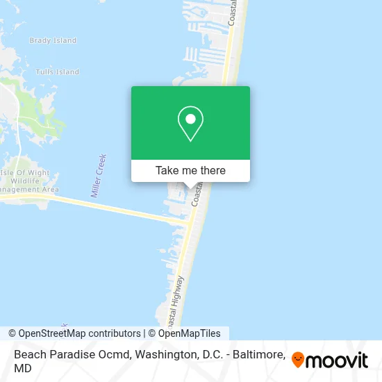 Beach Paradise Ocmd map
