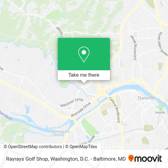Rayrays Golf Shop map