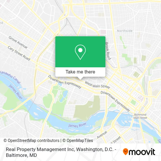 Real Property Management Inc map