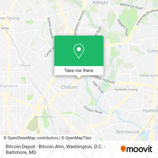 Bitcoin Depot - Bitcoin Atm map