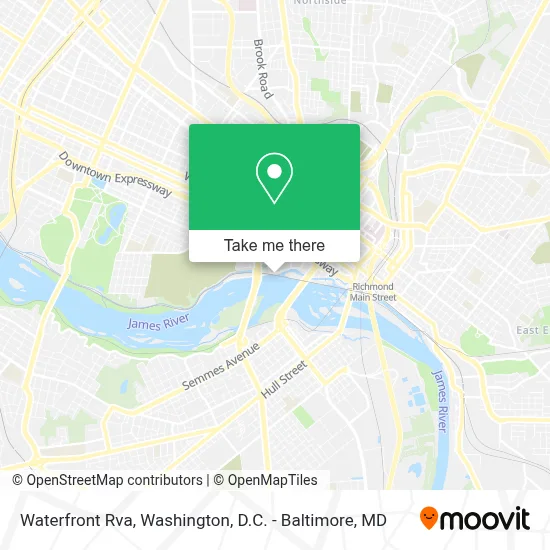 Waterfront Rva map