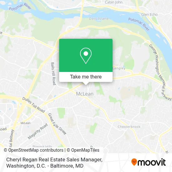 Cheryl Regan Real Estate Sales Manager map