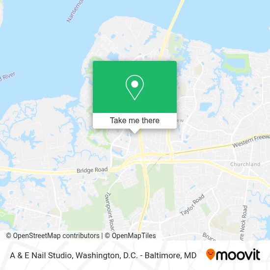 A & E Nail Studio map