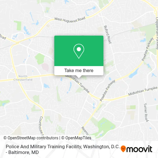 Police And Military Training Facility map