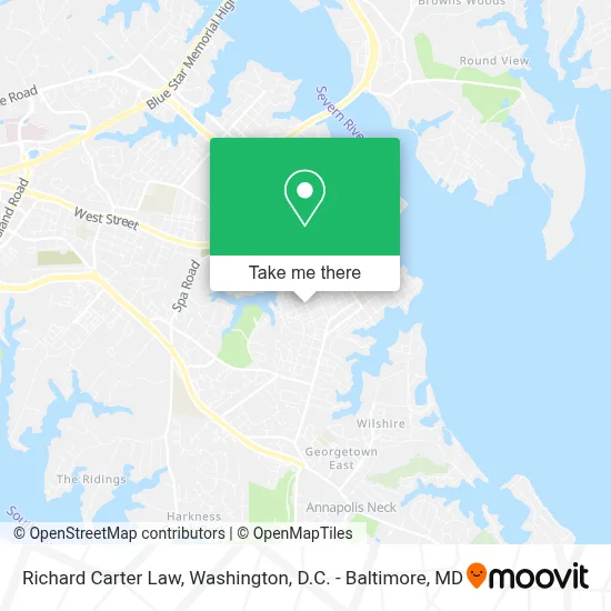 Richard Carter Law map