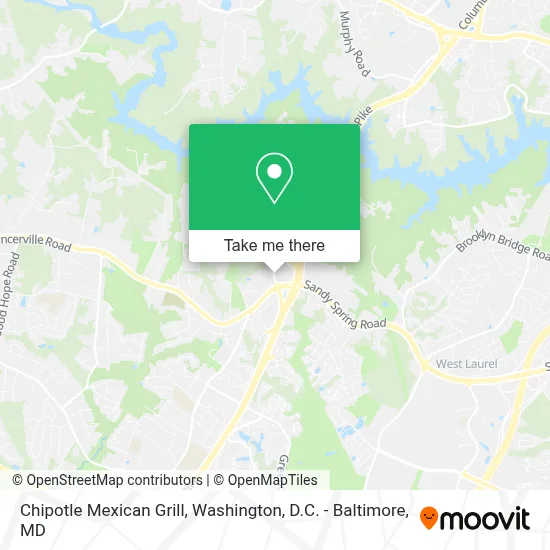 Chipotle Mexican Grill map