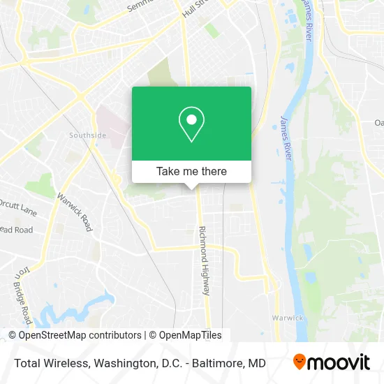 Total Wireless map