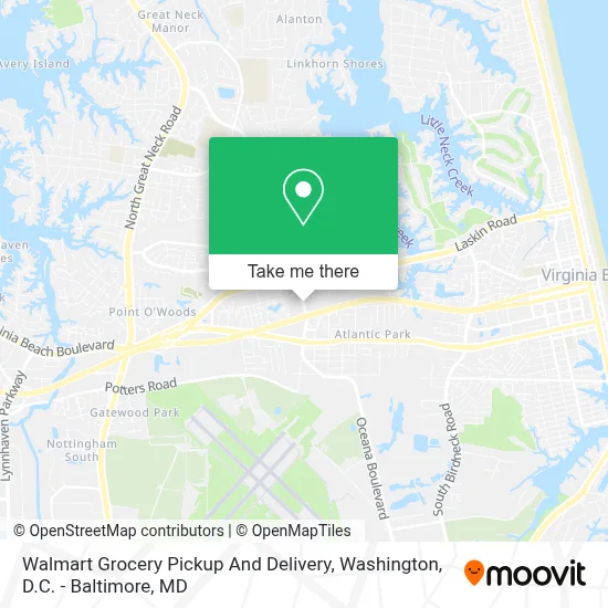 Walmart Grocery Pickup And Delivery map