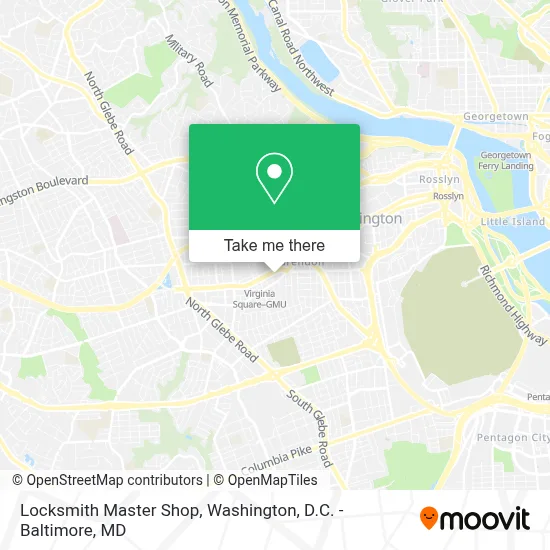 Locksmith Master Shop map