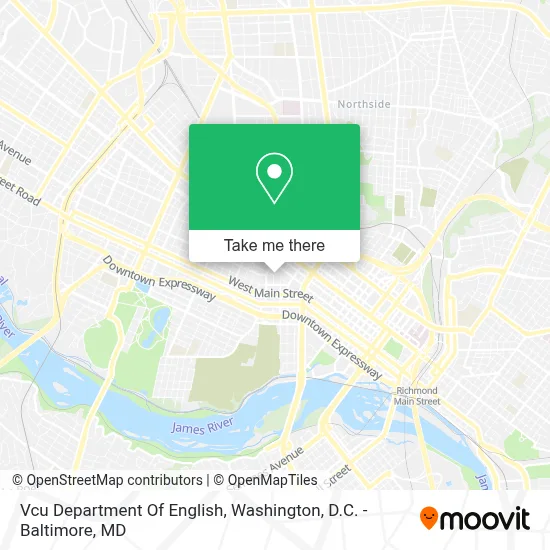 Vcu Department Of English map