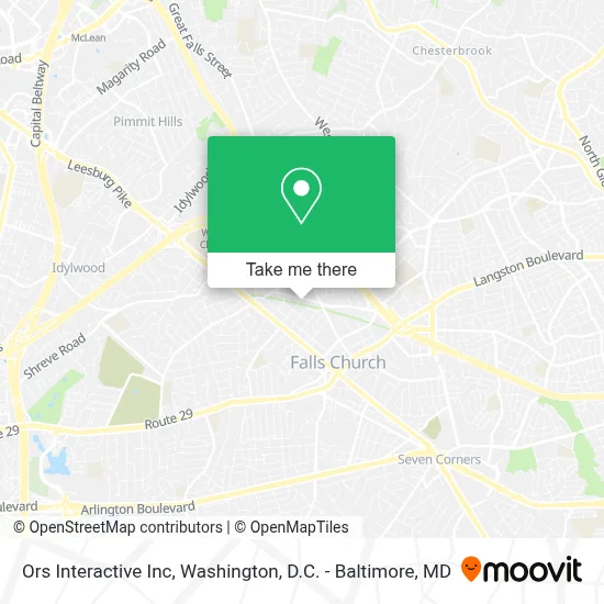 Ors Interactive Inc map