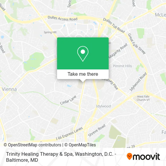 Trinity Healing Therapy & Spa map