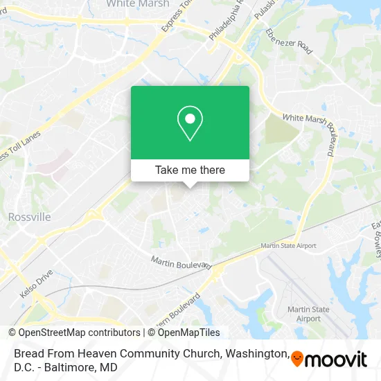 Bread From Heaven Community Church map