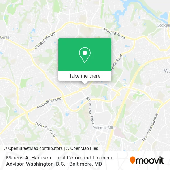 Marcus A. Harrison - First Command Financial Advisor map