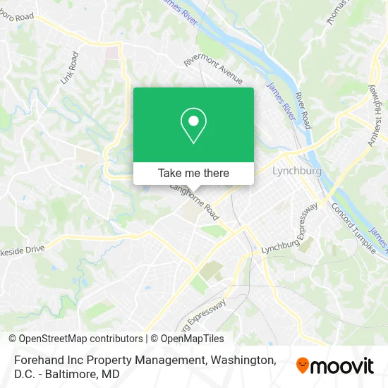 Forehand Inc Property Management map