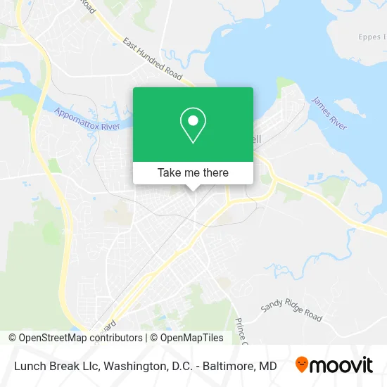 Lunch Break Llc map