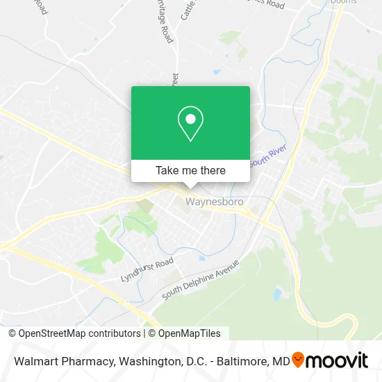 Walmart Pharmacy map