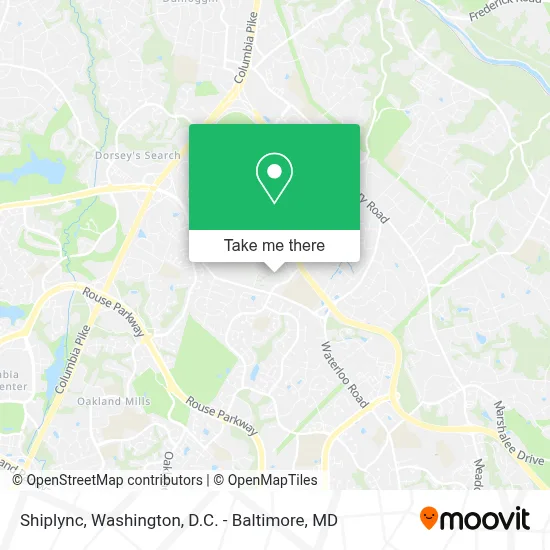 Shiplync map