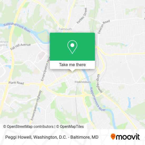 Peggi Howell map