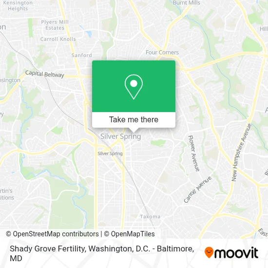 Shady Grove Fertility map