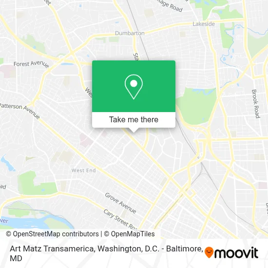 Art Matz   Transamerica map