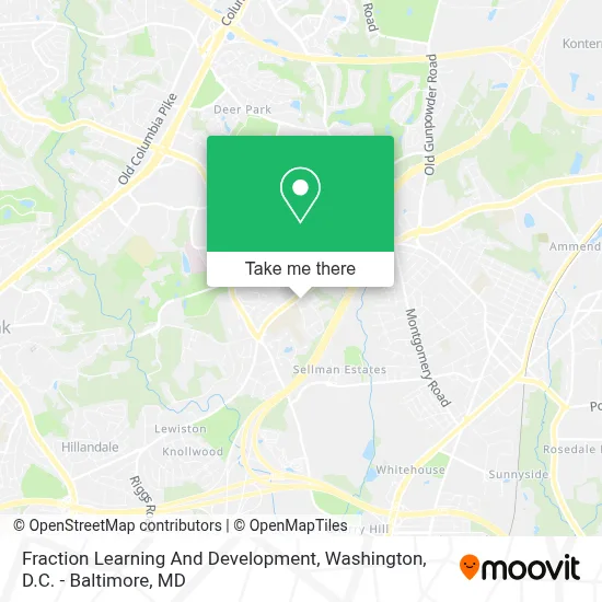 Fraction Learning And Development map