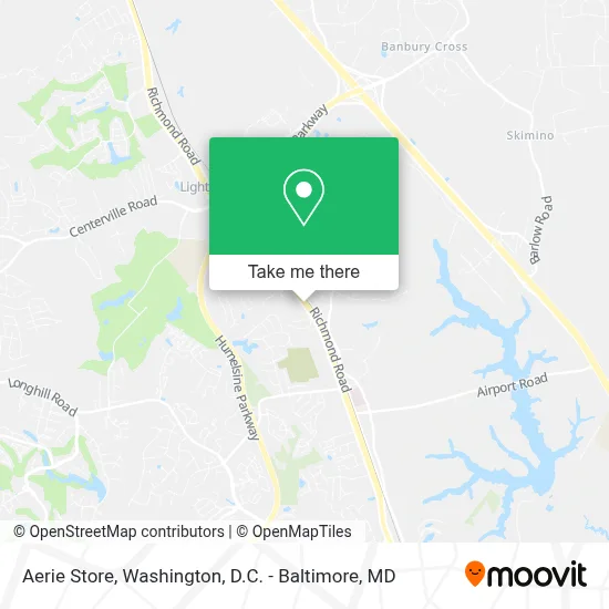 Aerie Store map