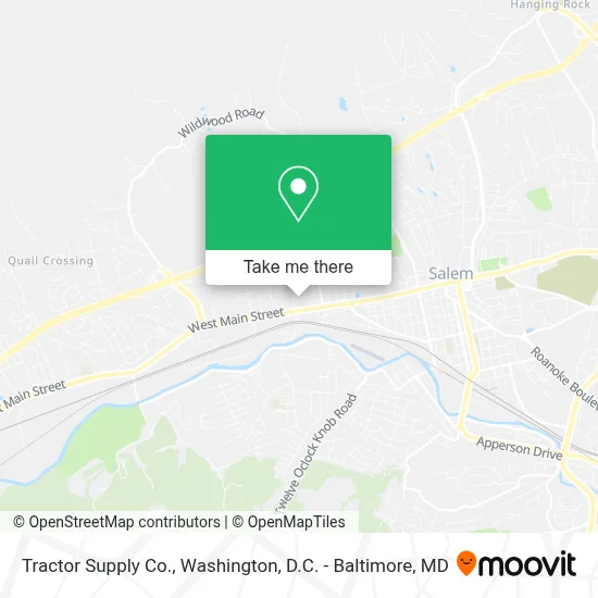 Tractor Supply Co. map