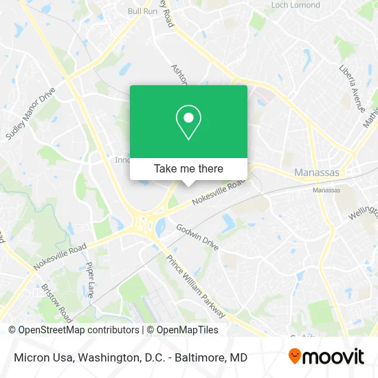 Micron Usa map