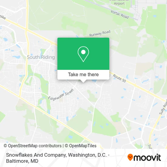 Snowflakes And Company map