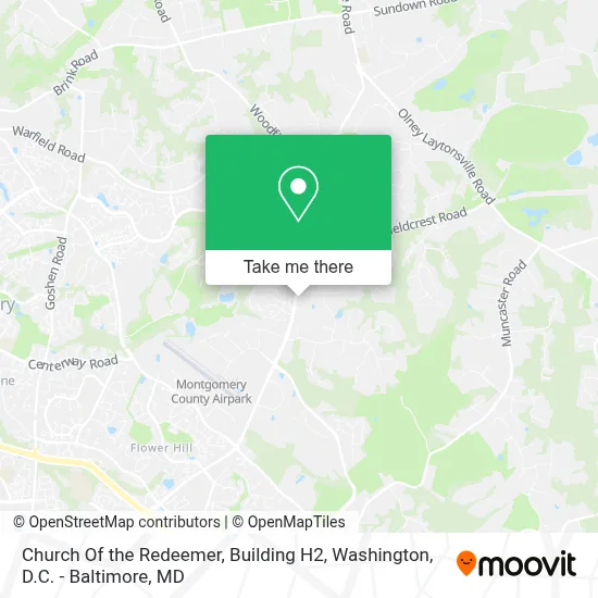Church Of the Redeemer, Building H2 map