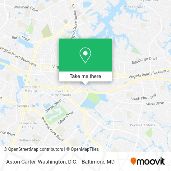 Aston Carter map