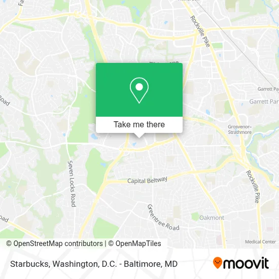 Starbucks map