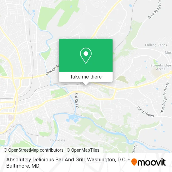 Absolutely Delicious Bar And Grill map