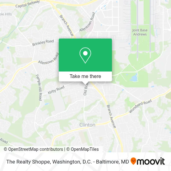 The Realty Shoppe map