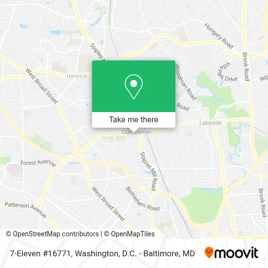 7-Eleven #16771 map