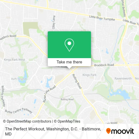 The Perfect Workout map