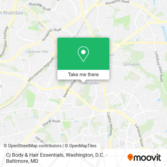 Cj Body & Hair Essentials map