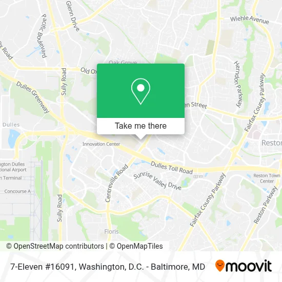 7-Eleven #16091 map