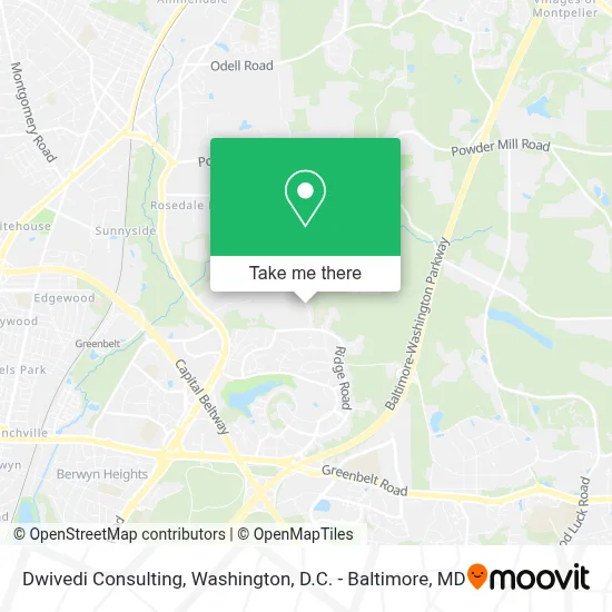 Dwivedi Consulting map