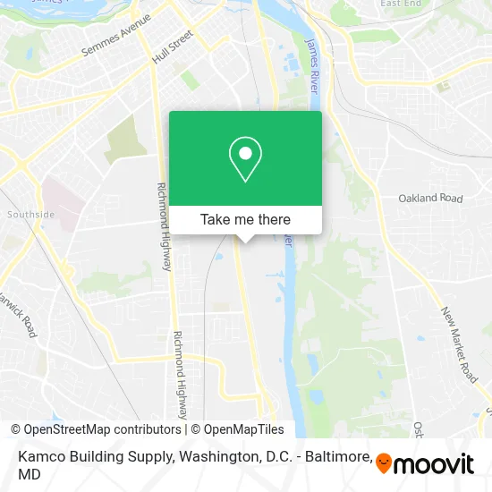 Kamco Building Supply map