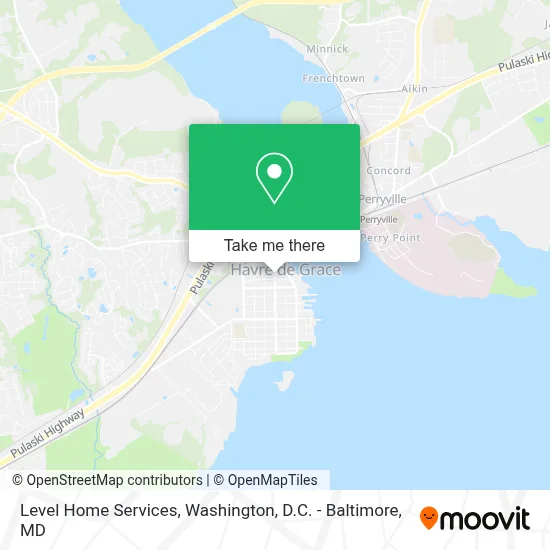Level Home Services map