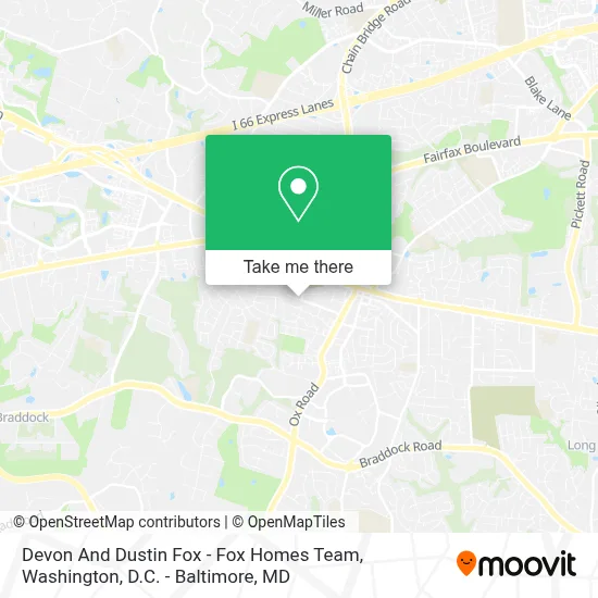 Devon And Dustin Fox - Fox Homes Team map